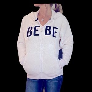 🌟SOLD🌟Bebe Fleece zip up Hoodie💕